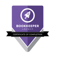 Bookkeeper Lauch Certification